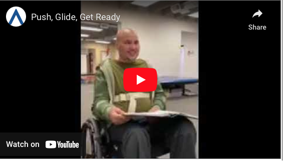 man in wheel chair