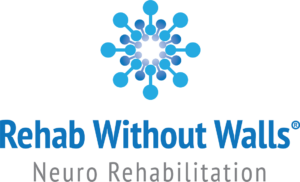 Rehab Without Walls Neuro ehabilitation logo (vertical)