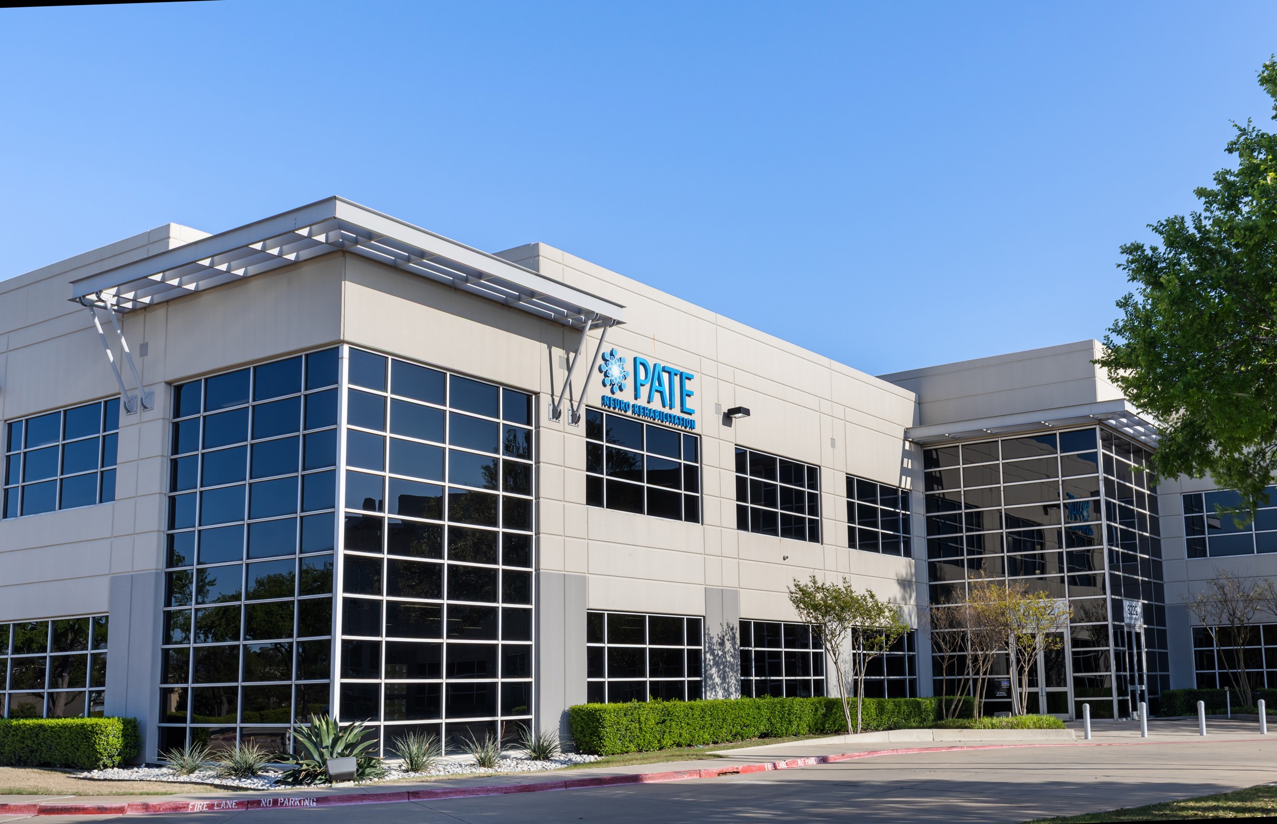 Pate Rehab - Las Colinas front entrance building