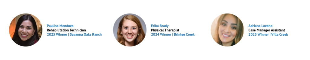 Winners from 2023 - 2025